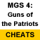 Cheats, tips & tricks for Metal Gear Solid 4: Guns of the Patriots